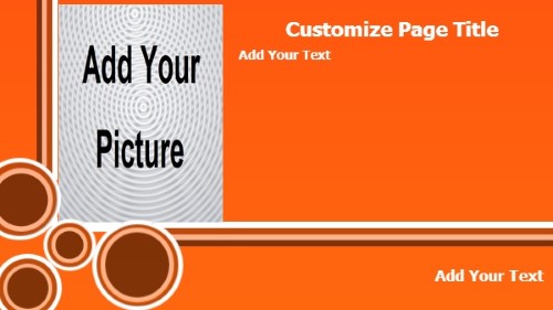 Product Advertising with Portrait Image in Orange color