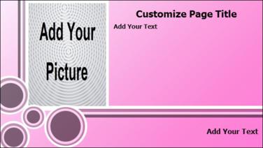 Product Advertising with Portrait Image in Pink color