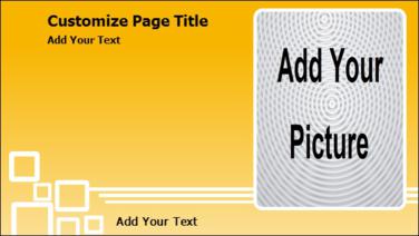 Product Advertising with Portrait Image in Yellow color